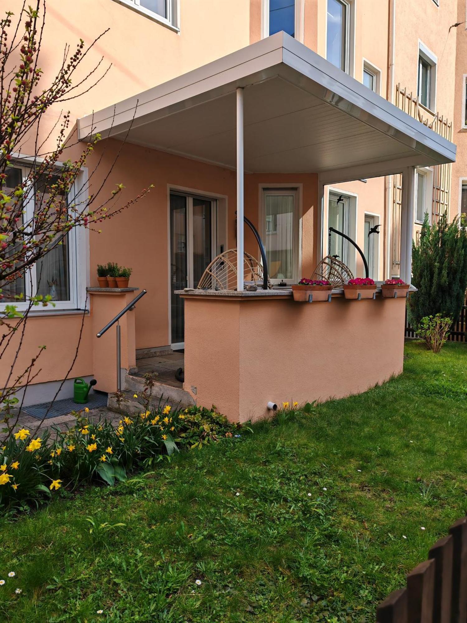 Neu - 4 Zimmer, 4 Betten, 5 Min Zum Hbf, Terrasse, 160Qm Augsburg Buitenkant foto